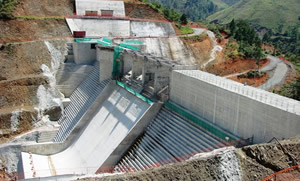 obra Barragem de Pinalito (Repblica Dominicana)