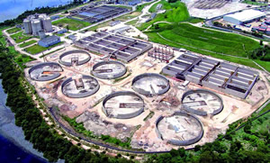obra Estao de Tratamento de Esgoto Alegria - Rio de Janeiro, RJ