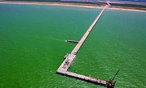 obra Porto do Au - So Joo da Barra, RJ